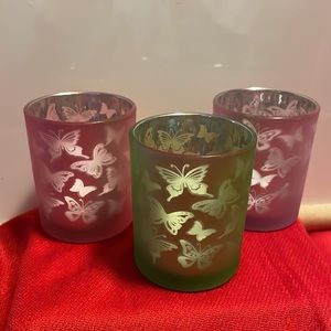 PartyLite Butterfly Joy Tealight Trio